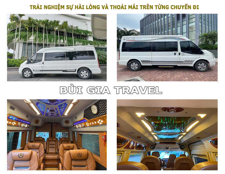 Dịch vụ xe limousine điểm đến Vũng Tàu - Mũi Né - Đà Lạt - Nha Trang - Cần Thơ